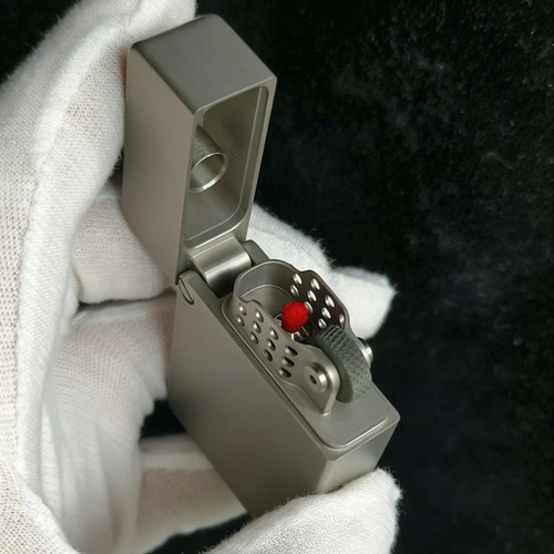 Frosted titanium alloy trench - titanium,