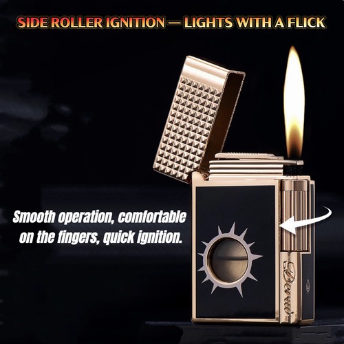 Derui refillable metal butane - derui,