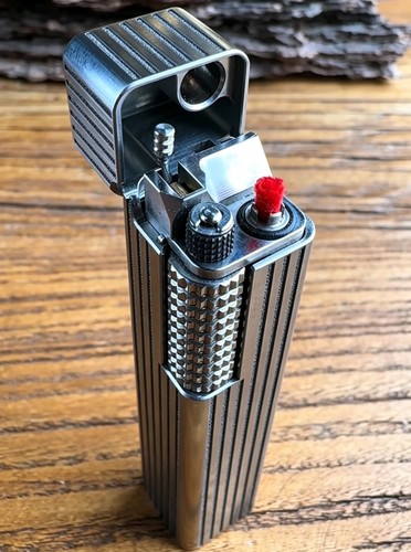 Tc4 titanium oil lighter - titanium,