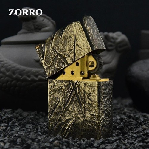 Zorro 902s brass lighter - brass,